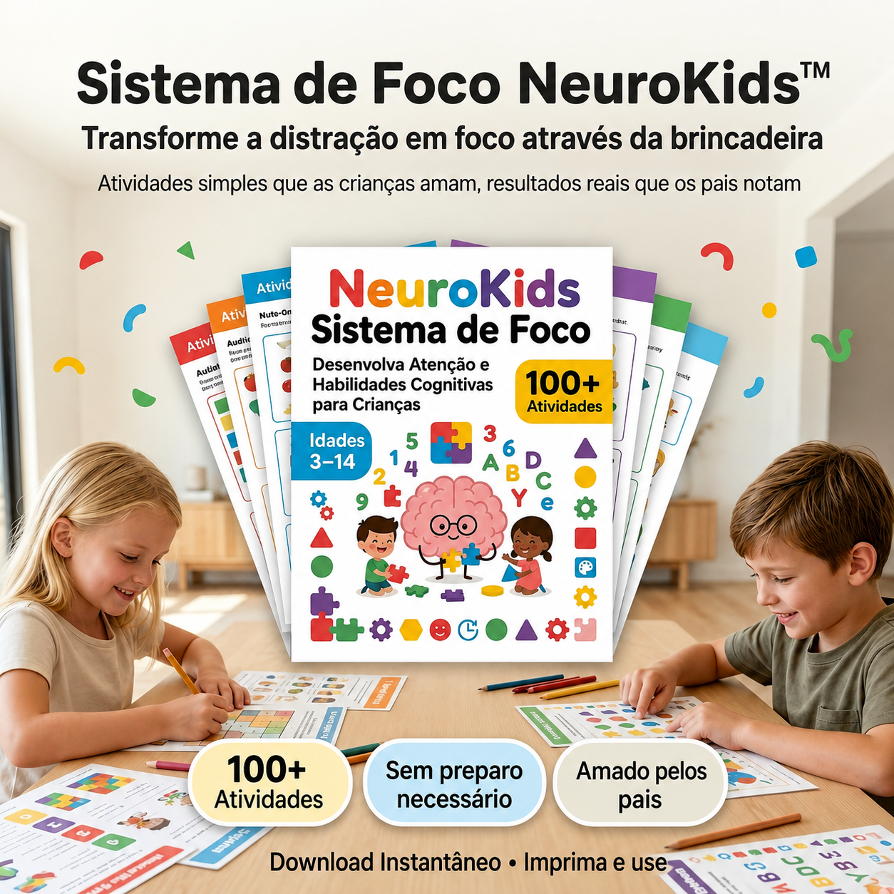NeuroKids - Atividades para foco infantil